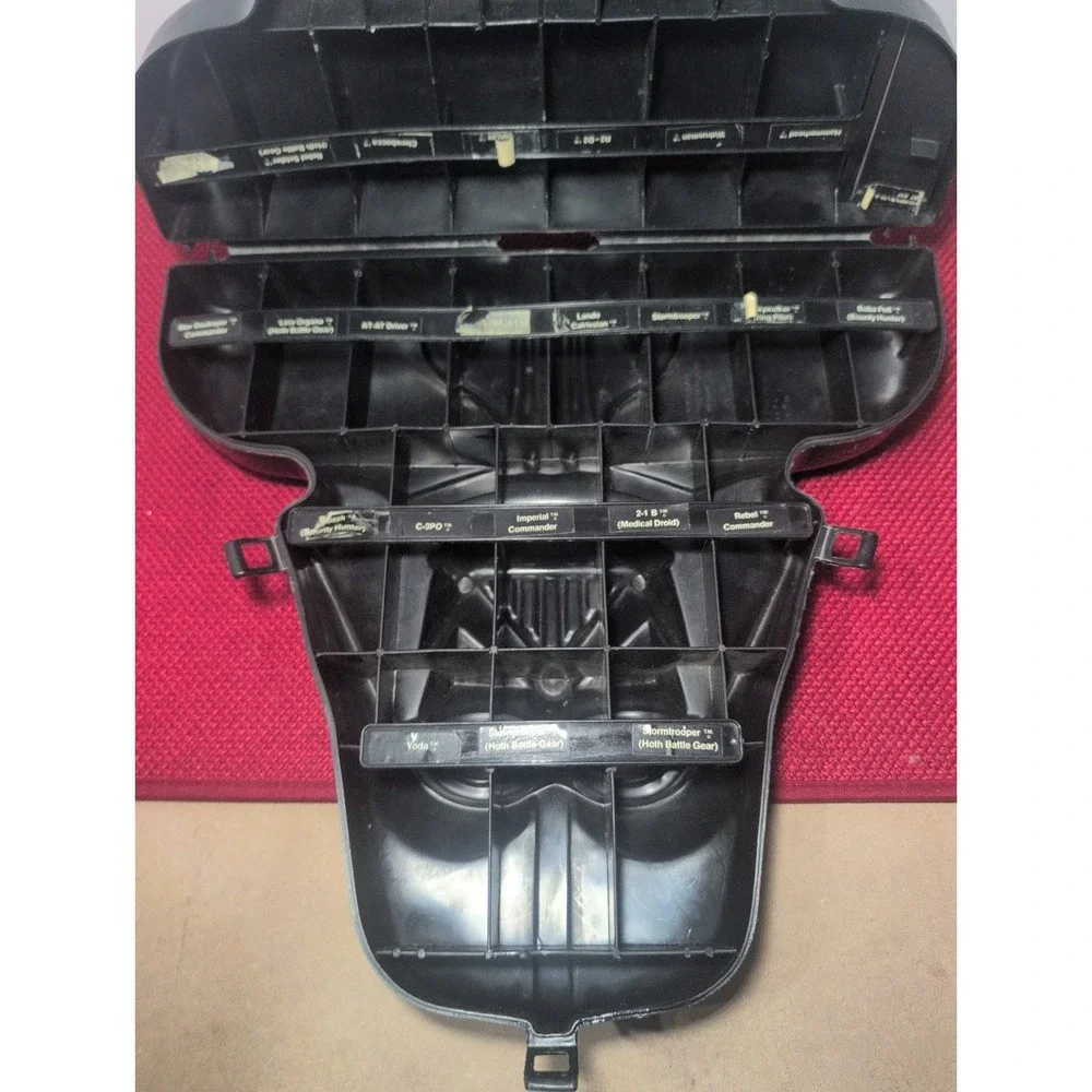 Vintage Star Wars Darth Vader Action Figure Collectors Carry Case 1980 Kenner